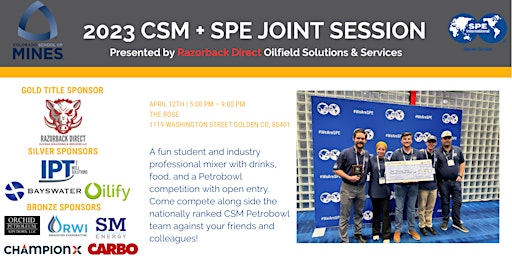 2023 CSM + SPE Joint Session primary image