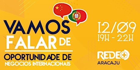 Imagem principal do evento Vamos falar de Oportunidades de Negócios Internacionais em Aracaju/SE
