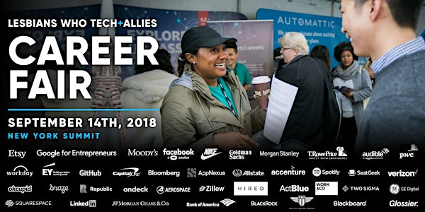 Lesbians Who Tech + Allies Career Fair & Career Mentoring