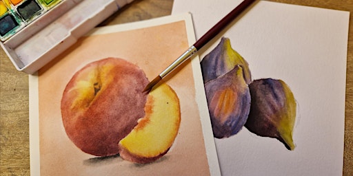 Monthly Beginners Online Watercolours Class primary image