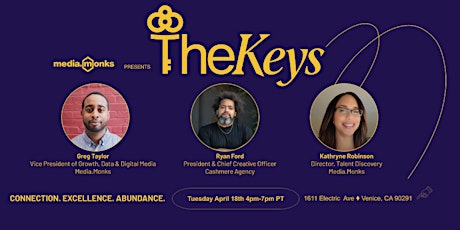 The Keys: Connection, Excellence, Abundance primary image