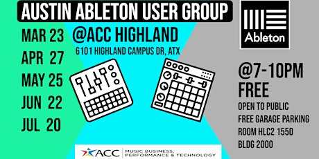 Austin Ableton User Group Meetup @ ACC