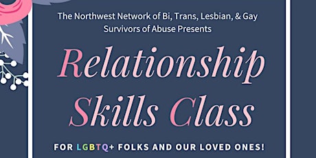 Fall 2018 Relationship Skills Class primary image