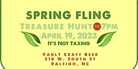 Spring Fling Treasure Hunt 2023