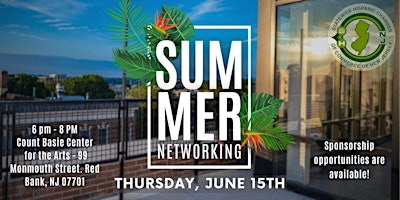 SHCCNJ Summer Networking primary image