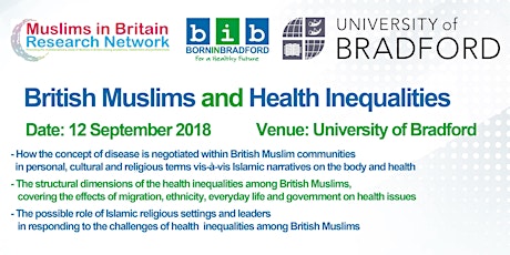 British Muslims and Health Inequalities Conference primary image