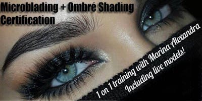 1 ON 1 PRIVATE MICROBLADING CERTIFICATION TRAINING COURSE BILINGUAL CLASS (English or Russian)