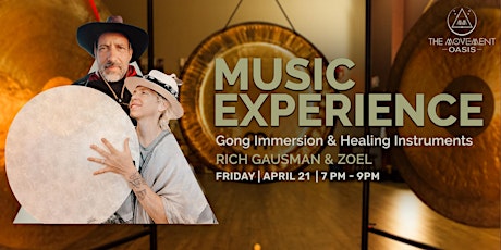 Gong Sound Bath & Healing Journey with  Zoel & Rich Gausman primary image