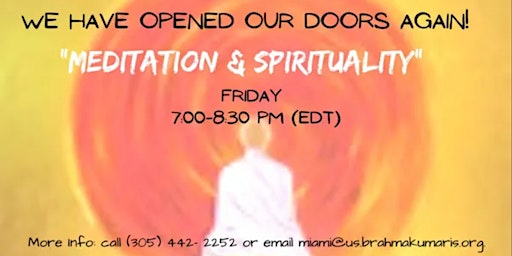 Friday Evening 'In Person' Meditation at the BK Miami Center primary image