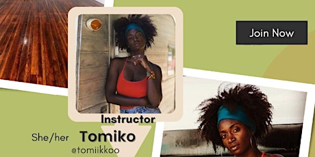 Afro Dance + Groove w/ Tomiko