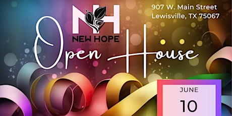New Hope Event Center OPEN HOUSE