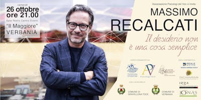Incontro con Massimo Recalcati - "Il desiderio non è una cosa semplice" Incontro con Massimo Recalcati - "Il desiderio non è una cosa semplice"