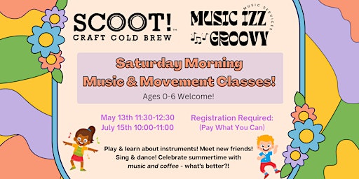 Groovy Group - Music & Movement Class at Scoot! primary image