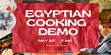 Primaire afbeelding van Egyptian Cooking Demo