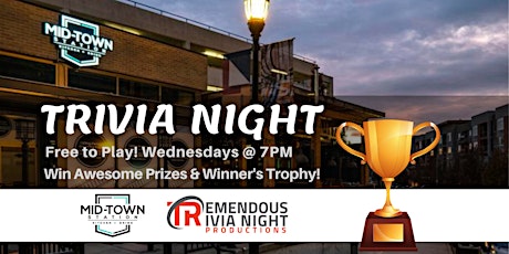Wednesday Night Trivia at Mid-Town Station Kelowna!