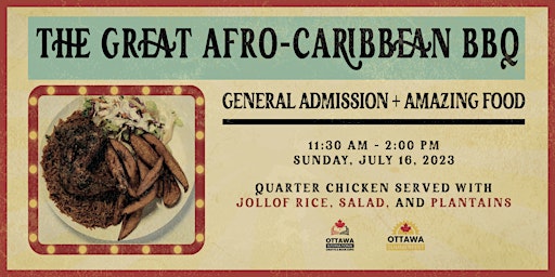 The Great Afro-Caribbean BBQ  |   Ottawa International Book Expo primary image