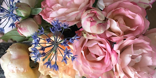Watercolours with Meg Fox at Owl Grove Roses -Heirloom Cut-Flower Farm. primary image