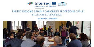 Giornata di studio su PARTECIPAZIONE E PIANIFICAZIONE DI PROTEZIONE CIVILE Giornata di studio su PARTECIPAZIONE E PIANIFICAZIONE DI PROTEZIONE CIVILE