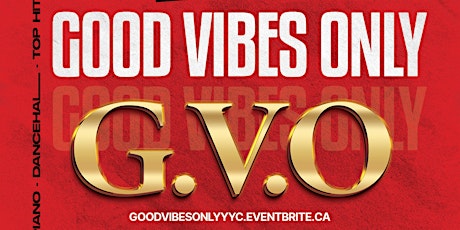 G.V.O. :Good Vibes Only primary image