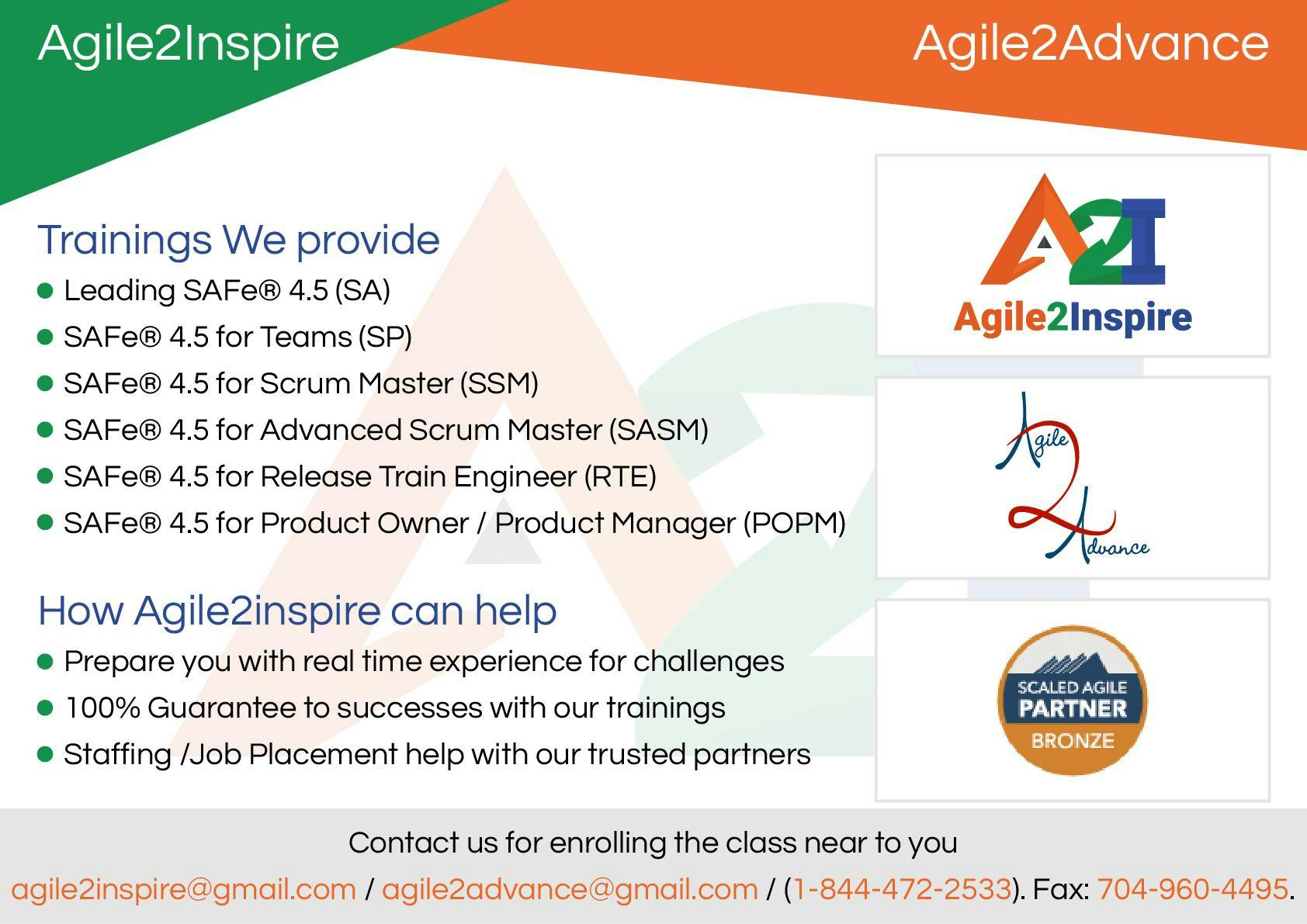 Leading SAFe® (Scaled Agile Framework): SAFe® Agilist Certification Training