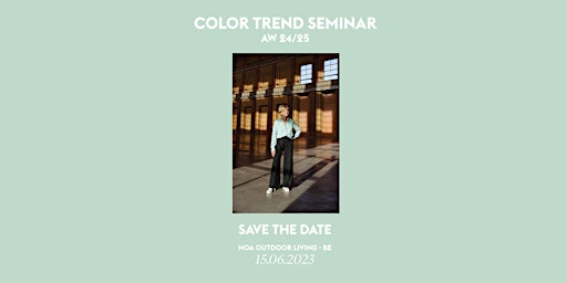 Color Trend Seminar Belgium Autumn Winter 2024/2025 primary image