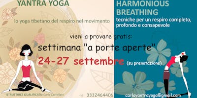iniziano i corsi YANTRA YOGA e HARMONIOUS BREATHING: prova gratis iniziano i corsi YANTRA YOGA e HARMONIOUS BREATHING: prova gratis