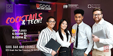 Imagem principal de Cocktails & Tech San Francisco  at Sool Bar and Lounge | April 27, 2023