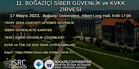 11. BÜSİBER Boğaziçi Siber Güvenlik ve KVKK Zirvesi primary image