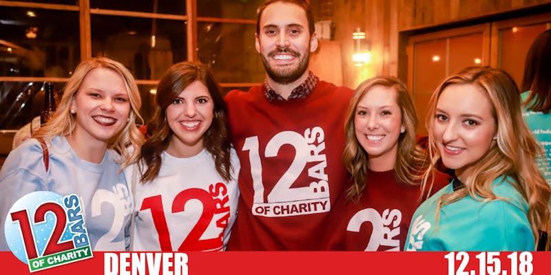 Top Bar Crawls in Denver October, November, and December 2018 and 12 Bars of Charity
