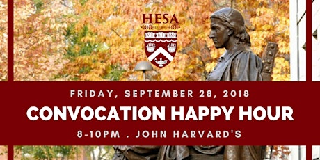 HESA Presents: Convocation Happy Hour primary image