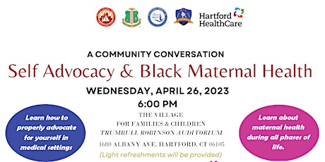Hauptbild für Self Advocacy & Black Maternal Health: A Community Conversation