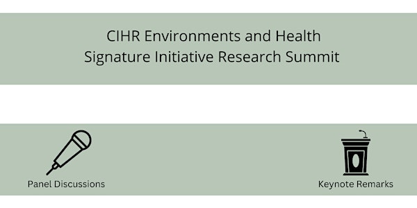 Environments and Health Research Summit Livestream