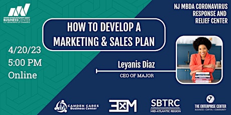 How To Develop A Marketing & Sales Plan primary image