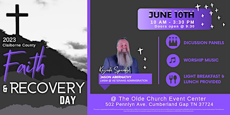 2023 Claiborne County Faith and Recovery Day