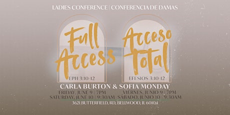 ICF Ladies Conference "Full Access" | Conferencia de Damas