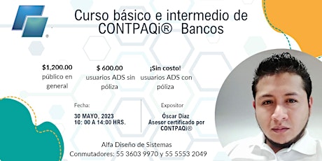 Curso básico e intermedio de CONTPAQi® Bancos