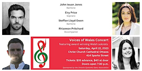 Voices of Wales Concert primary image