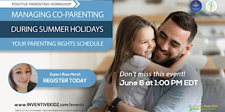 Managing Co-parenting During Summer Holidays Your Parenting Rights Schedule