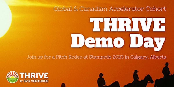 THRIVE Startup Stampede Demo Day '23