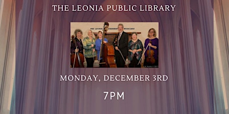 Holiday Concert featuring the Leonia Chamber Musicians primary image