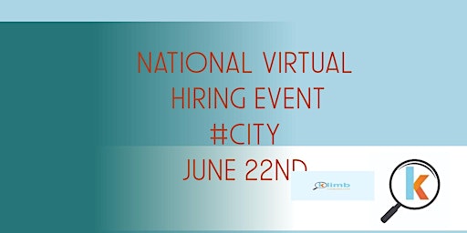 New York Virtual Hiring Event. National Virtual Hiring Event Location primary image