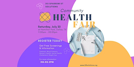 2nd Annual Community Health Fair primary image