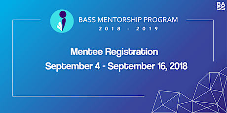 BASS Mentorship Program 2018/2019 primary image