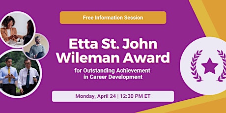 Free Info Session: Etta St. John Wileman Award