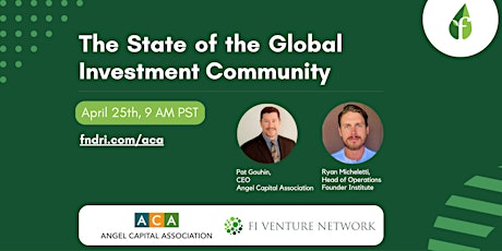 The State of the Global Investment Community, with the CEO of ACA primary image
