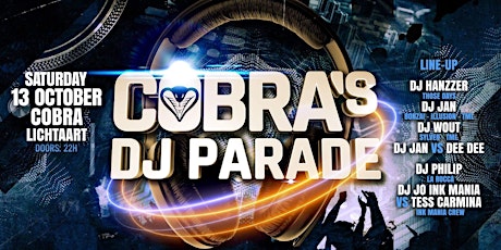 Primaire afbeelding van Cobra's DJ Parade