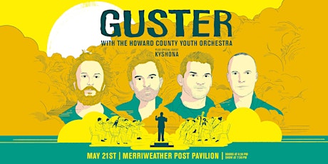 Image principale de Guster with the Howard County Youth Orchestra plus Special Guest Kyshona