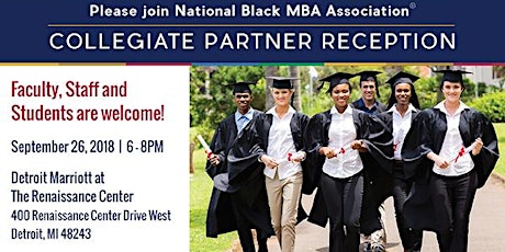 Primaire afbeelding van National Black MBA Association® Collegiate Partner Reception