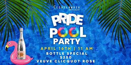 Pride Pool Party at Clevelander South Beach primary image
