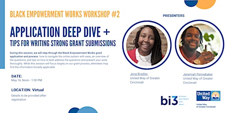 BEW Grant Workshop: Application Deep Dive + Tips for Strong Submissions primary image